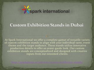 Custom Exhibition Stands in Dubai
