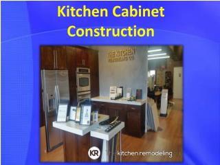 Kitchen Cabinet Construction