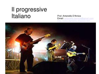 Il progressive Italiano