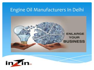 Best engine oil manufacturers in india