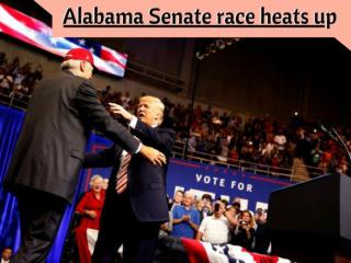 Trump Travels To Alabama As Senate Race Heats Up