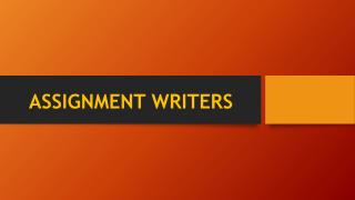 Assignment Writers