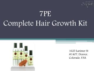 Ancient Hair Secrets’ 7PE Complete Hair Growth Kit