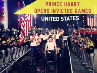 Prince Harry opens Invictus Games in Toronto