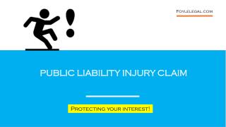 PUBLIC LIABILITY INJURY CLAIM