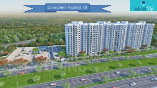 Conscient Habitat 78 Commercial Space in Faridabad Call 9953592848