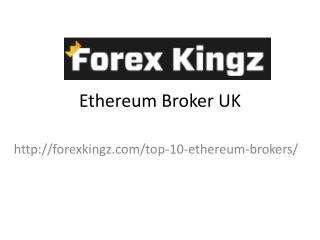 Ethereum Broker UK