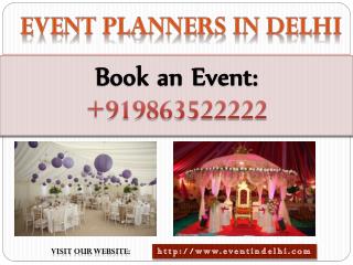 Wedding Planners In Delhi