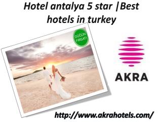 Antalya Mediterranean Holiday