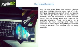 How to avoid smoking