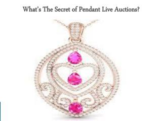 Live Auctions 360 - What’s The Secret of Pendant Live Auctions?