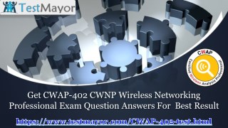 Get Latest CWNP CWAP-402 Exam Questions