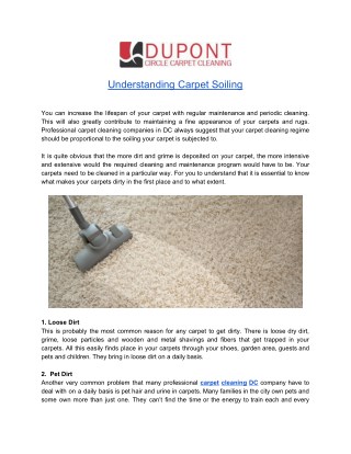 Benefits of Professional Carpet Cleaning Service in DC