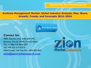 Global Scoliosis Management Market, 2016 – 2024