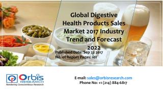 Global Digestive Health Products Sales Market Report 2017