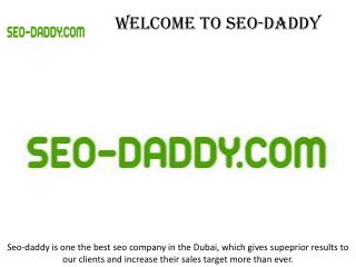 Search engine optimization in dubai