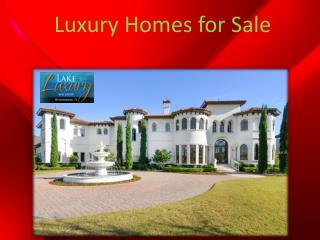 Luxury Homes for Sale