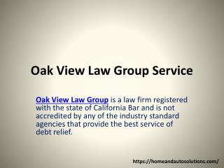 Oak View Law Group Service