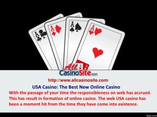 USA Casino: The Best New Online Casino