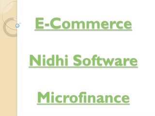 Nidhi Gold, Nidhi Software, NBFC Company, Matched Finance