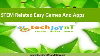 STEM Related Easy Games And Apps For Kids