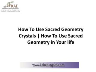 How To Use Sacred Geometry Crystals | How To Use Sacred Geometry in Your life