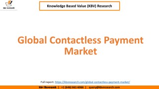 Global Contactless Payment Market Size