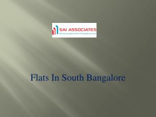 Apartment at south Bangalore