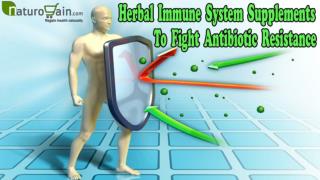 Herbal Immune System Supplements To Fight Antibiotic Resistance