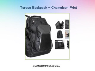 Torque Backpack - Chameleon Print
