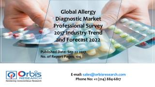 Global Allergy Diagnostic Market Report 2017
