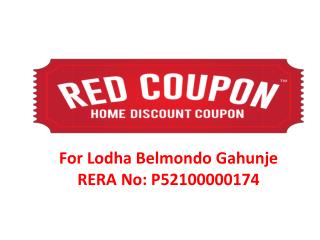 Book Affordable Flats in Lodha Belmondo at Gahunje