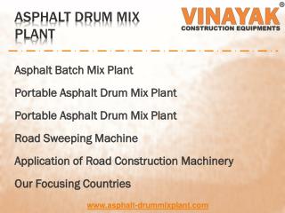 Asphalt Drum Mix Plant - Best for Road Construction