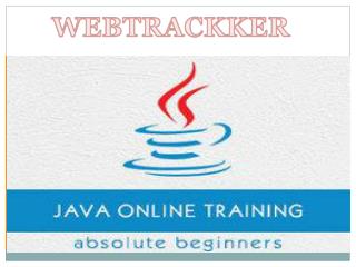 Java online training in INDIA