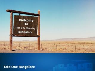 Tata one bangalore luxury apartment project