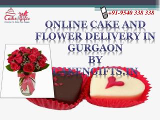 Online cake and flower delivery in Gurgaon