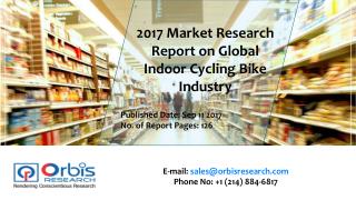 Global Indoor Cycling Bike Market Report 2017