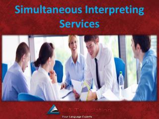 Simultaneous Interpreting Services