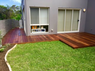 Complete re landscape of old garden in Collaroy NSW