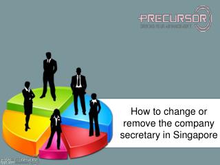 How to change or remove the company secretary in Singapore