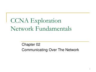 CCNA Exploration Network Fundamentals