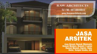 WA 0877-808-80812 - Jasa Arsitek Rumah, Denah Rumah Modern, Desain Kantor Minimalis