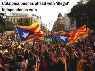 Catalonia’s Independence Vote Descends Into Chaos and Clashes