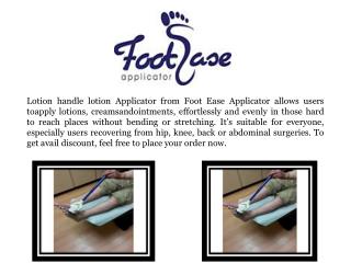 Long Handle Foot Lotion Applicators