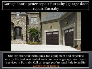 Garage door opener repair Burnaby | garage door repair Burnaby