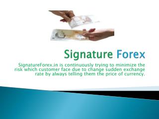 Foreign exchange in Delhi