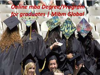 Online mba Degree/Program for graduates Communication Skills