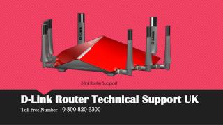 Contact Dlink Router Support Number