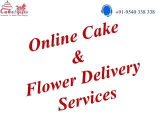 Online Cake and Flower Delivery in Delhi