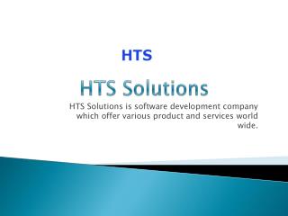 Get Business Product of HTS Solutions